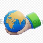 Environmental Conservation Hands and Globe