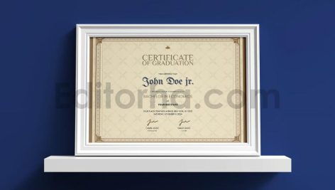 Kolaha - Graduation Certificate & Canva Template
