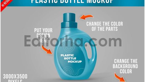 A Plastic Bottle Mockup1