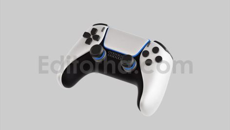 Game controller with analog sticks and directional knobs