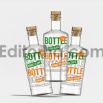 Glass Bottle Mockup4