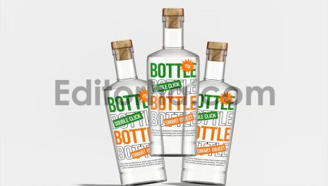 Glass Bottle Mockup4
