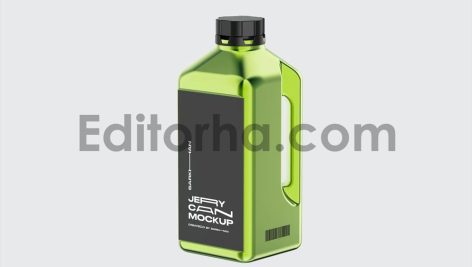 Metallic Jerry Can Mockup6