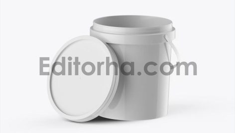 Plastic Bucket Mockup3