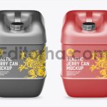 Plastic Jerry Can Mockup1