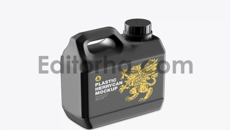 Plastic Jerrycan Mockup3