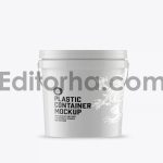 Plastic Paint Bucket Mockup2