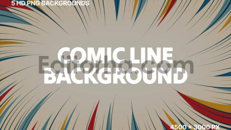 Radial Comic Line1