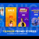 Fashion Promo Stories Banners