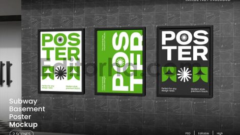 Subway Poster Mockup1